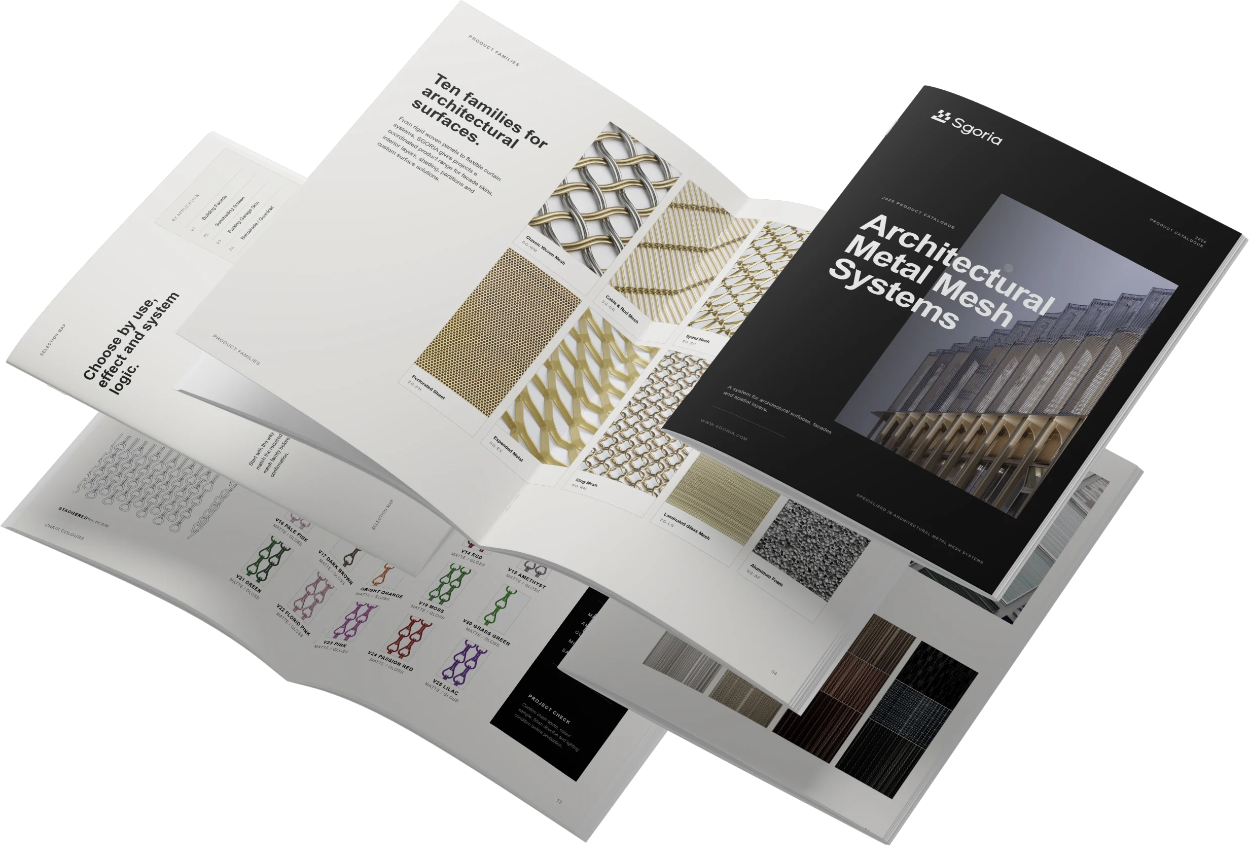 SGORIA architectural metal mesh catalogue